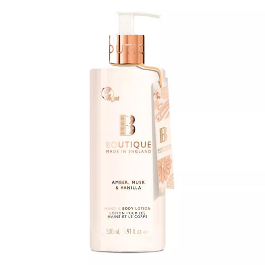 Golden Amber & Musk – Luxury Body Lotion