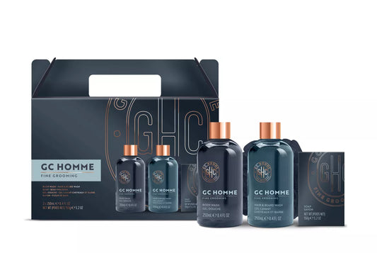 GC Homme Set Regalo Uomo Corpo, Capelli & Barba