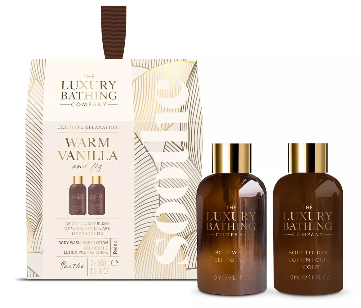 Warm Vanilla & Fig Body Duo