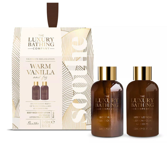 Warm Vanilla & Fig Body Duo