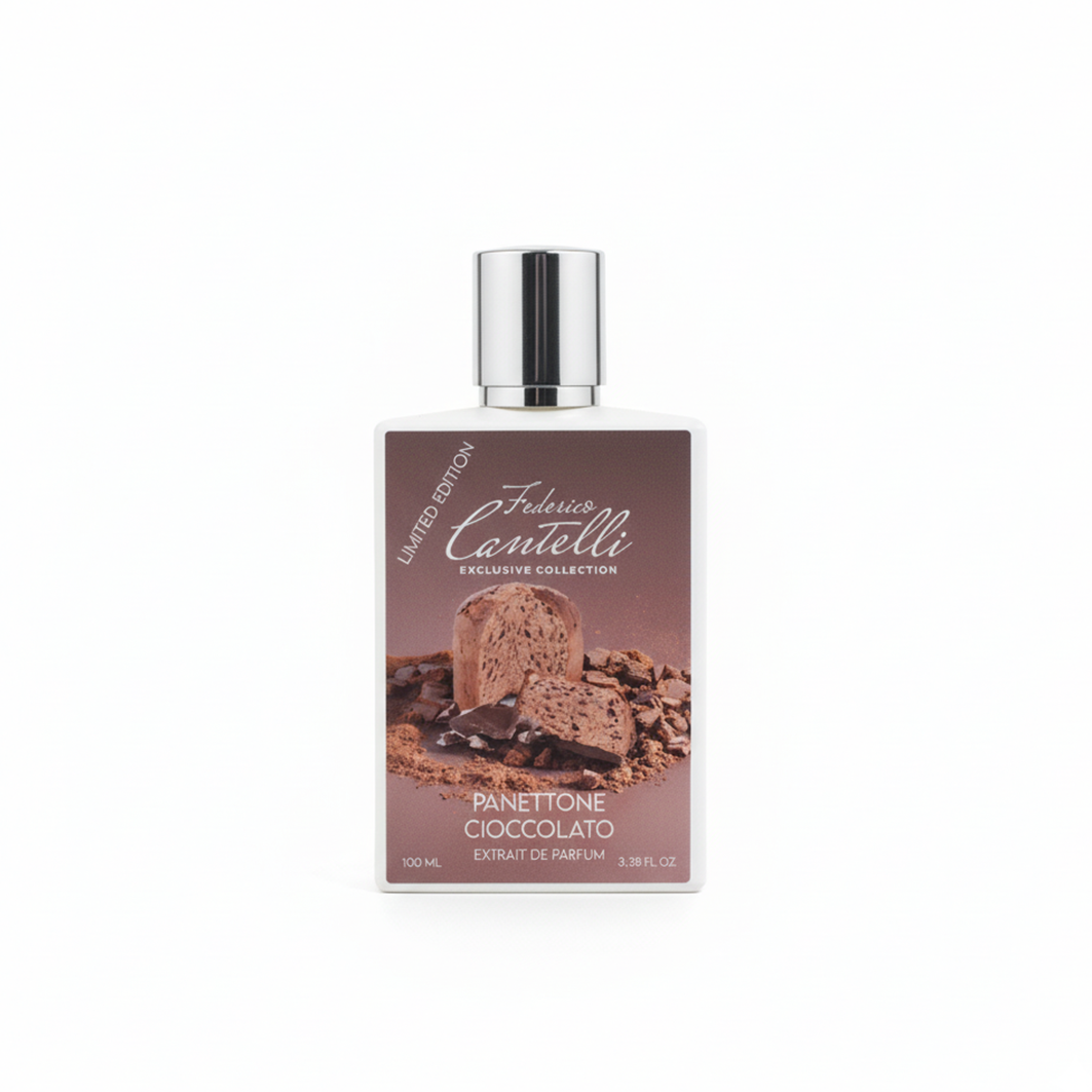 "PANETTONE CIOCCOLATO" Extrait de Parfum LIMITED EDITION 100ml con PANETTONE CIOCCOLATO LOISON 100 gr. in OMAGGIO